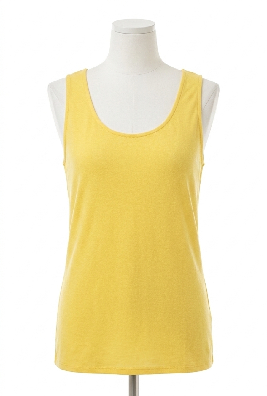 NEW ANGEL bra-friendly tank top in yellow